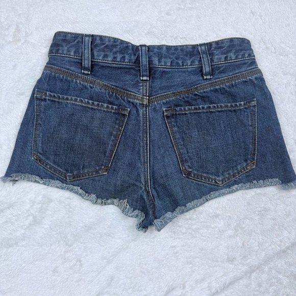 Free People Button Fly High Rise Shorts - Picture 7 of 7